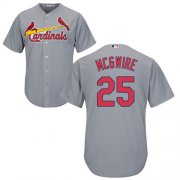 Wholesale Cheap Cardinals #25 Mark McGwire Grey Cool Base Stitched Youth MLB Jersey