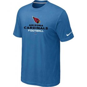 Wholesale Cheap Nike Arizona Cardinals Critical Victory NFL T-Shirt Light Blue