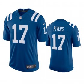 Wholesale Cheap Indianapolis Colts #17 Philip Rivers Men\'s Nike Royal 2020 Vapor Limited Jersey