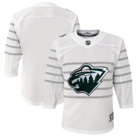 Wholesale Cheap Youth Minnesota Wild White 2020 NHL All-Star Game Premier Jersey