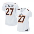 Wholesale Cheap Nike Broncos #27 Steve Atwater White Women's Stitched NFL Game Event Jersey