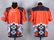 Wholesale Cheap Nike Broncos Blank Orange Men's Stitched NFL Elite Noble Fashion Jersey