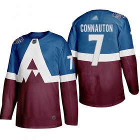 Wholesale Cheap Adidas Colorado Avalanche #7 Kevin Connauton Men\'s 2020 Stadium Series Burgundy Stitched NHL Jersey