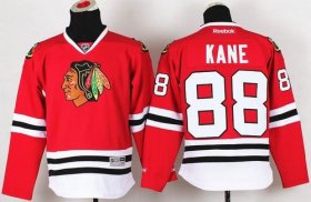 Wholesale Cheap Blackhawks #88 Patrick Kane Red Stitched Youth NHL Jersey
