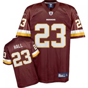 Wholesale Cheap Redskins #23 DeAngelo Hall Red Stitched NFL Jersey
