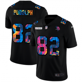 Cheap Minnesota Vikings #82 Kyle Rudolph Men\'s Nike Multi-Color Black 2020 NFL Crucial Catch Vapor Untouchable Limited Jersey