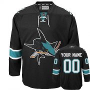 Wholesale Cheap Sharks Third Personalized Authentic Black NHL Jersey (S-3XL)