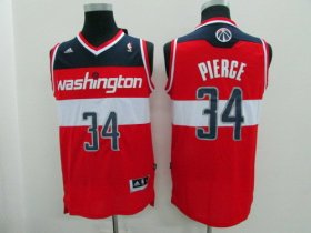 Wholesale Cheap Washington Wizards #34 Paul Pierce Revolution 30 Swingman 2014 Red Jersey
