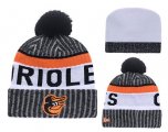 Wholesale Cheap MLB Baltimore Orioles Logo Stitched Knit Beanies 003