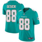 Wholesale Cheap Nike Dolphins #88 Mike Gesicki Aqua Green Team Color Men's Stitched NFL Vapor Untouchable Limited Jersey