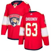 Wholesale Cheap Adidas Panthers #63 Evgenii Dadonov Red Home Authentic Stitched NHL Jersey