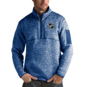Wholesale Cheap NHL Antigua Fortune Quarter-Zip Pullover Jacket Blue