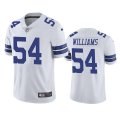 Wholesale Cheap Men's Dallas Cowboys #54 Sam Williams White Vapor Limited Stitched Jersey