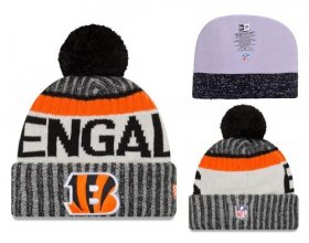 Wholesale Cheap NFL Cincinnati Bengals Logo Stitched Knit Beanies 010