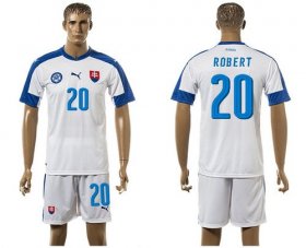 Wholesale Cheap Slovakia #20 Robert Home Soccer Country Jersey