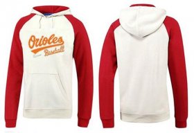 Wholesale Cheap Baltimore Orioles Pullover Hoodie White & Red