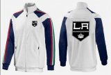 Wholesale Cheap NHL Los Angeles Kings Zip Jackets White-3