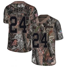 Wholesale Cheap Nike Rams #24 Taylor Rapp Camo Men\'s Stitched NFL Limited Rush Realtree Jersey