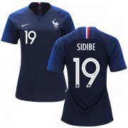 Wholesale Cheap Women's France #19 Sidibe Home Soccer Country Jersey