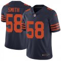 Wholesale Cheap Nike Bears #58 Roquan Smith Navy Blue Alternate Men's Stitched NFL Vapor Untouchable Limited Jersey