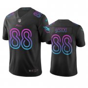 Wholesale Cheap Miami Dolphins #88 Mike Gesicki Black Vapor Limited City Edition NFL Jersey