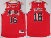 Wholesale Cheap Chicago Bulls #16 Pau Gasol Revolution 30 Swingman 2014 New Red Jersey