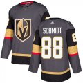 Wholesale Cheap Adidas Golden Knights #88 Nate Schmidt Grey Home Authentic Stitched NHL Jersey