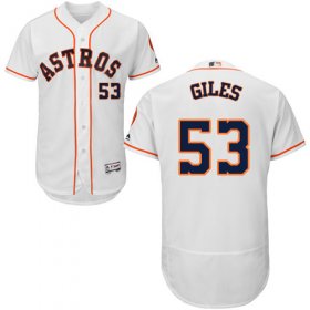 Wholesale Cheap Astros #53 Ken Giles White Flexbase Authentic Collection Stitched MLB Jersey
