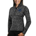 Wholesale Cheap Tampa Bay Lightning Antigua Women's Fortune 1/2-Zip Pullover Sweater Charcoal