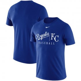Wholesale Cheap Kansas City Royals Nike MLB Practice T-Shirt Royal