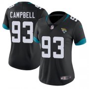 Wholesale Cheap Nike Jaguars #93 Calais Campbell Black Team Color Women's Stitched NFL Vapor Untouchable Limited Jersey