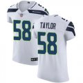 Wholesale Cheap Nike Seahawks #58 Darrell Taylor White Men's Stitched NFL New Elite Jersey