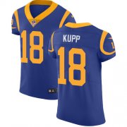 Wholesale Cheap Nike Rams #18 Cooper Kupp Royal Blue Alternate Men's Stitched NFL Vapor Untouchable Elite Jersey
