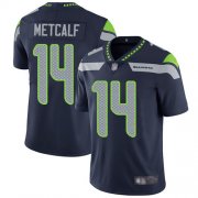 Wholesale Cheap Nike Seahawks #14 D.K. Metcalf Steel Blue Team Color Men's Stitched NFL Vapor Untouchable Limited Jersey