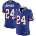 Wholesale Cheap Nike Bills #24 Taron Johnson Royal Blue Team Color Men's Stitched NFL Vapor Untouchable Limited Jersey
