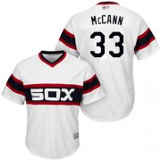 Wholesale Cheap White Sox #33 James McCann White New Cool Base Stitched MLB Jersey