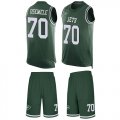 Wholesale Cheap Nike Jets #70 Kelechi Osemele Green Team Color Men's Stitched NFL Limited Tank Top Suit Jersey