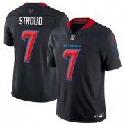 Cheap Men's Houston Texans #7 C.J. Stroud Navy 2024 2nd Alternate F.U.S.E Vapor Football Stitched Jersey
