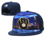 Wholesale Cheap Milwaukee Brewers Stitched Snapback Hats 006