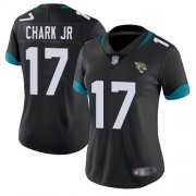 Wholesale Cheap Nike Jaguars #17 DJ Chark Jr Black Team Color Women's Stitched NFL Vapor Untouchable Limited Jersey