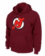 Wholesale Cheap NHL New Jersey Devils Big & Tall Logo Pullover Hoodie Red
