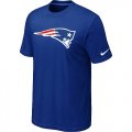 Wholesale Cheap Nike New England Patriots Sideline Legend Authentic Logo Dri-FIT NFL T-Shirt Blue