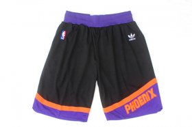 Wholesale Cheap Men\'s Phoenix Suns adidas Black Throwback Short