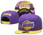Wholesale Cheap Los Angeles Lakers Snapback Ajustable Cap Hat YD 21