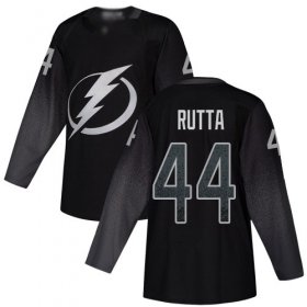 Cheap Adidas Lightning #44 Jan Rutta Black Alternate Authentic Youth Stitched NHL Jersey