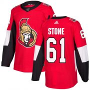 Wholesale Cheap Adidas Senators #61 Mark Stone Red Home Authentic Stitched Youth NHL Jersey