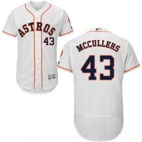 Wholesale Cheap Astros #43 Lance McCullers White Flexbase Authentic Collection Stitched MLB Jersey