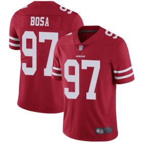 Wholesale Cheap Nike 49ers #97 Nick Bosa Red Team Color Men\'s Stitched NFL Vapor Untouchable Limited Jersey