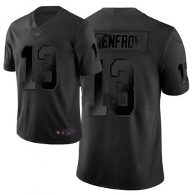 Wholesale Cheap Nike Raiders #13 Hunter Renfrow Black Men\'s Stitched NFL Limited City Edition Jersey