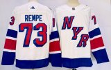 Cheap Men's New York Rangers #73 Matt Rempe White 2024 Stadi